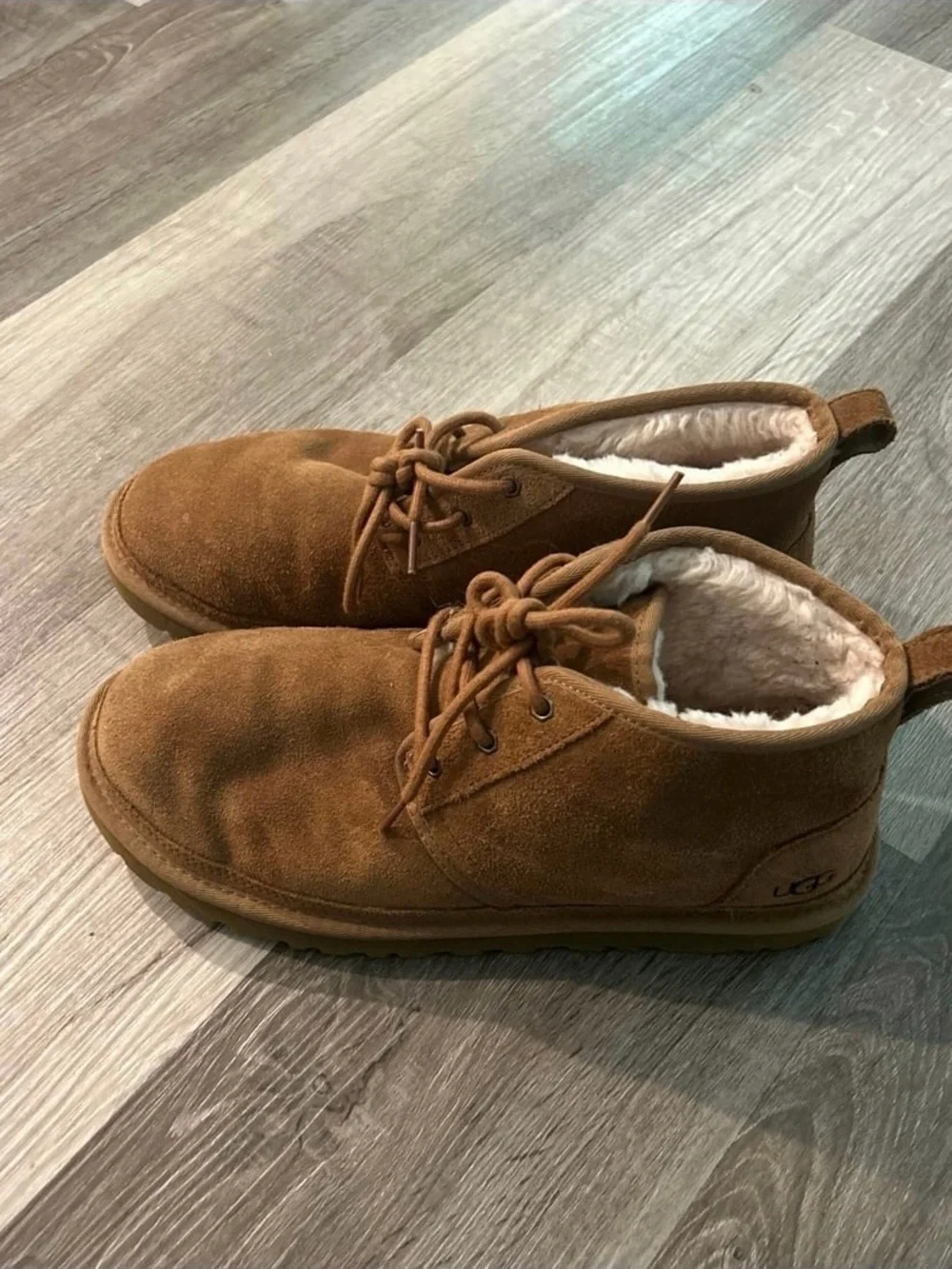 UGG Men’s Neumel Chestnut Suede Boots